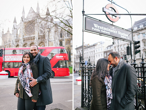 winter London outdoor couples Valentines day photo shoot engagement Westminster Big Ben tower Bridge (16)