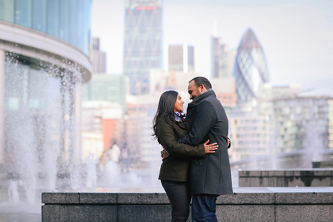 winter London outdoor couples Valentines day photo shoot engagement Westminster Big Ben tower Bridge (25)