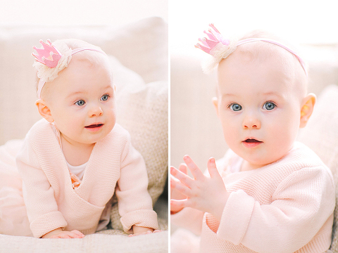 baby girl first birthday family photo shoot indoor London (3)