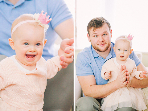 baby girl first birthday family photo shoot indoor London (8)