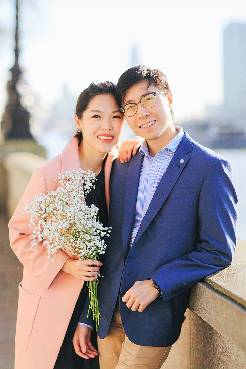 engagement couples pre wedding love story London spring photo shoot westminster big ben st james park piccadilly trafalgar square (1)