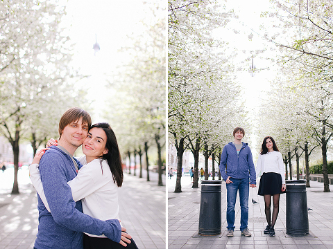 couples engagement outdoor London westminster big ben photo shoot (2)