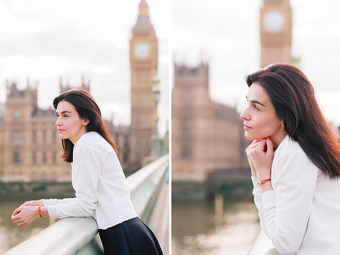 couples engagement outdoor London westminster big ben photo shoot (22)