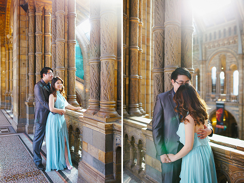 south kensington london spring magnolia natural history museum notting hill engagement pre wedding couples photo shoot (1)