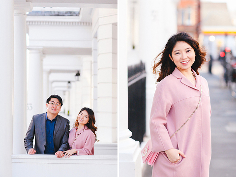 south kensington london spring magnolia natural history museum notting hill engagement pre wedding couples photo shoot (12)