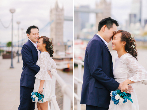 pre wedding engagement couples photo shoot tower bridge London spring love (10)