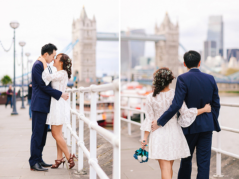 pre wedding engagement couples photo shoot tower bridge London spring love (12)