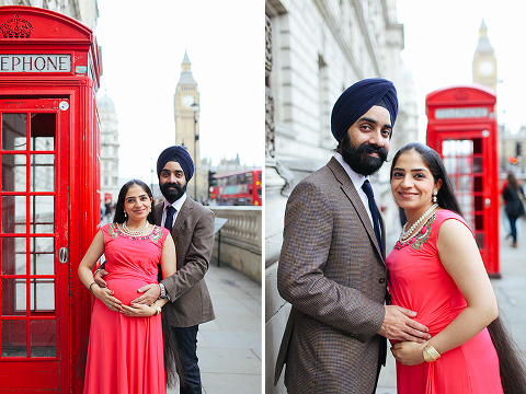 pregnancy spring couples photo shoot London st james park westminster big ben (18)