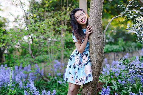 cherry blossom sakura spring london outdoor fashion portrait photoshoot regents park (21)