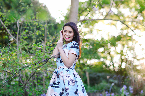 cherry blossom sakura spring london outdoor fashion portrait photoshoot regents park (22)