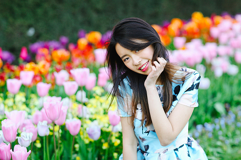 cherry blossom sakura spring london outdoor fashion portrait photoshoot regents park (28)