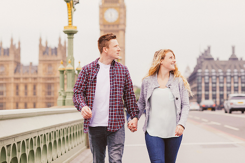 pre wedding couples engagement love photo shoot westminster London Big Ben (8)