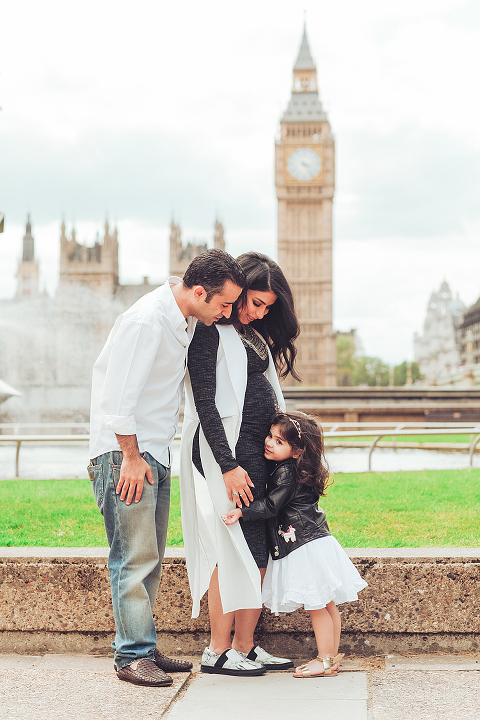 pregnancy london family shoot big ben