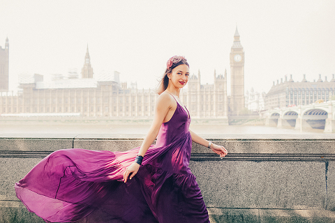 family portrait fashion photoshoot london westminster big ben summer dress (9)