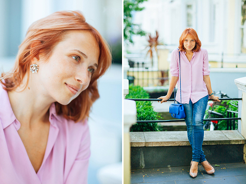 portrait outdoor headshot notting hill london summer model street style shoot London (20)