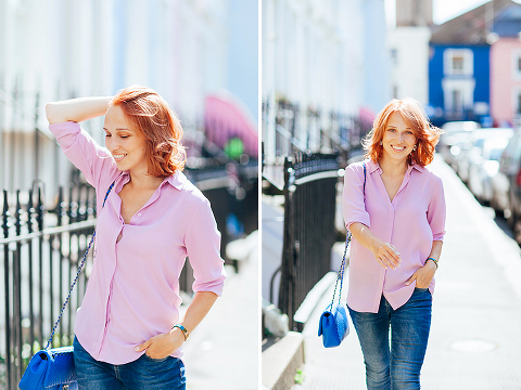 portrait outdoor headshot notting hill london summer model street style shoot London (8)