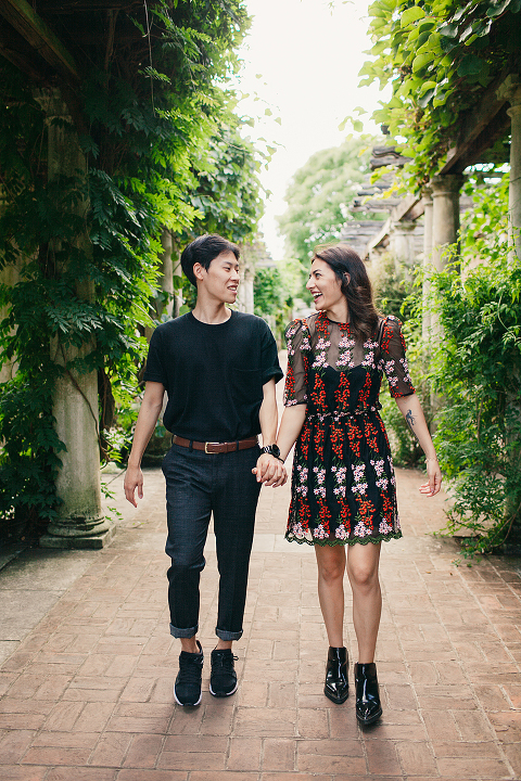 Hampstead Pergola and Hill Gardens hampstead heath park London engagement love couples shoot summer boho pre wedding (12)