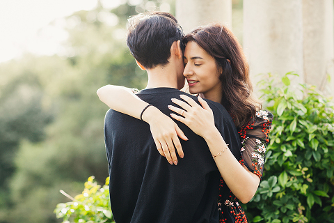 Hampstead Pergola and Hill Gardens hampstead heath park London engagement love couples shoot summer boho pre wedding (28)