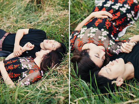 Hampstead Pergola and Hill Gardens hampstead heath park London engagement love couples shoot summer boho pre wedding (39)