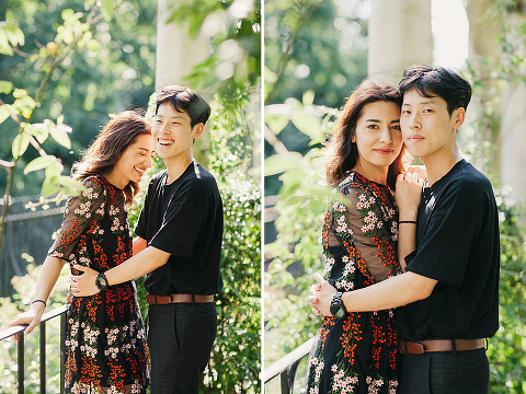 Hampstead Pergola and Hill Gardens hampstead heath park London engagement love couples shoot summer boho pre wedding (7)