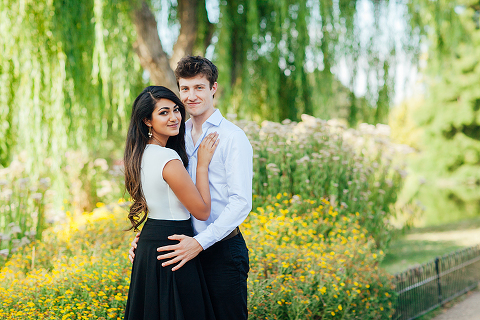 couples-engagement-pre-wedding-photo-shoot-london-regents-park-summer-sunset-2
