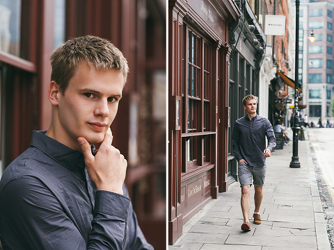 portrait fashion mens street style photo shoot East London Liverpool street station (1)