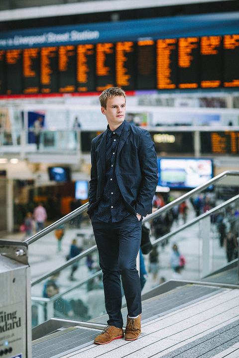 portrait fashion mens street style photo shoot East London Liverpool street station (23)