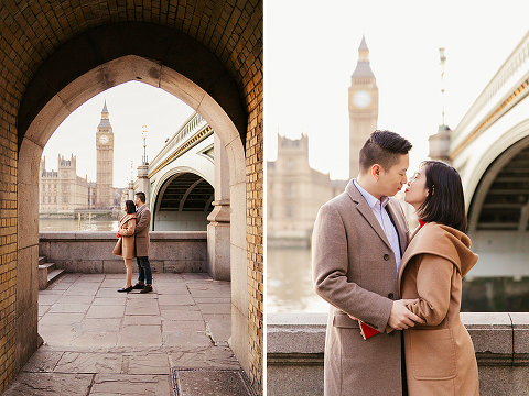 love couples pre wedding engagement photo shoot photographer London Mayfair Piccadilly Trafalgar square Westminster Big Ben London eye winter christmas (37)