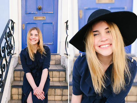 portrait spring photo shoot london cherry blossom pink kensington notting hill street style fashion (37)
