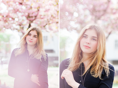 portrait spring photo shoot london cherry blossom pink kensington notting hill street style fashion (6)