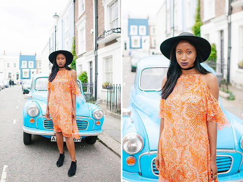 fashion street style portrait photo shoot London Notting Hill boho blogger (1)