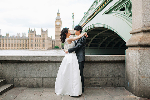 pre wedding photo shoot in London engagement couple summer westminster big ben (1)