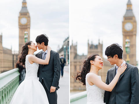 pre wedding photo shoot in London engagement couple summer westminster big ben (17)