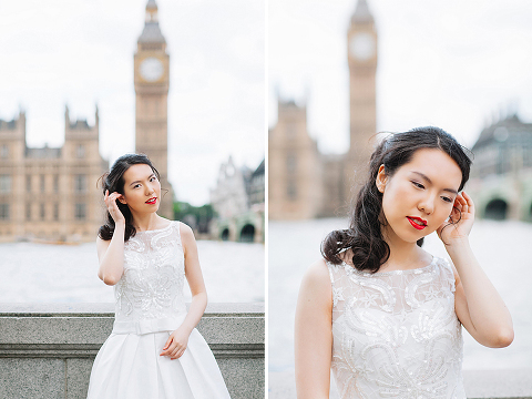 pre wedding photo shoot in London engagement couple summer westminster big ben (5)