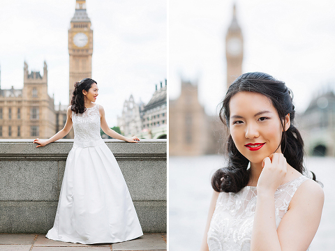 pre wedding photo shoot in London engagement couple summer westminster big ben (6)
