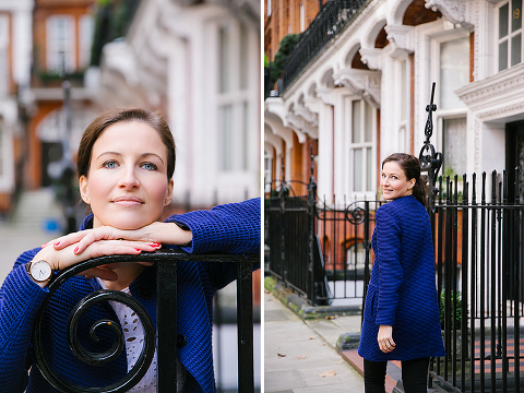 portrait autumn photo shoot london kensington fall red leaves (11)