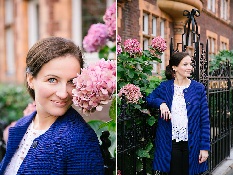 portrait autumn photo shoot london kensington fall red leaves (12)