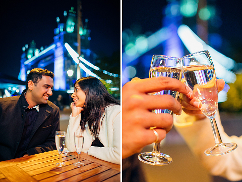 south kensington london couples engagement pre wedding proposal autumn photo shoot big ben westminster bridge tower evening (42)
