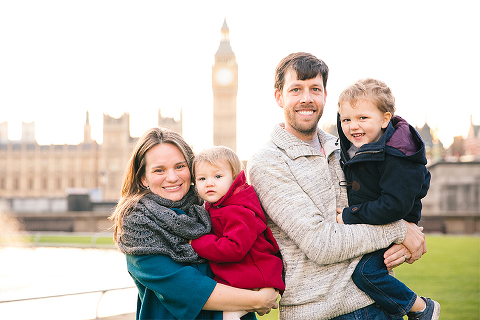 London family autumn photo shoot kids portrait big ben westminster (5)