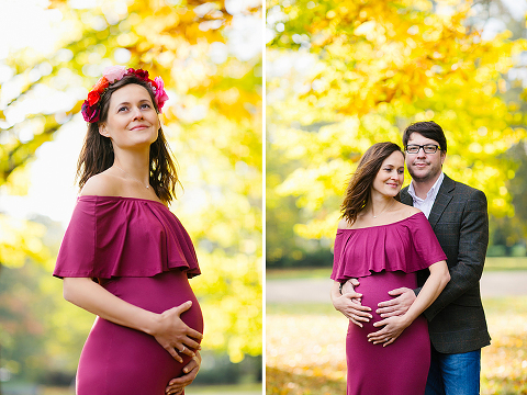 pregnancy maternity autumn fall photo shoot London Kensington Hyde park (30)