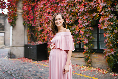 pregnancy maternity autumn fall photo shoot London Kensington Hyde park (7)