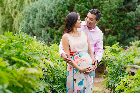 pregnancy maternity couple photo shoot london summer regents park