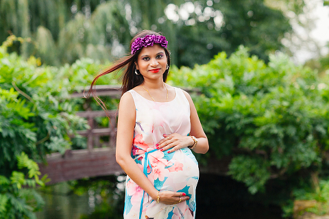 pregnancy maternity couple photo shoot london summer regents park (1)