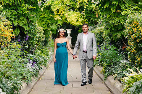 pregnancy maternity couple photo shoot london summer regents park (14)