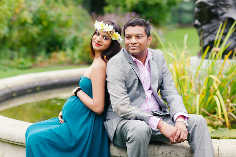 pregnancy maternity couple photo shoot london summer regents park (21)
