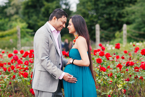 pregnancy maternity couple photo shoot london summer regents park (9)
