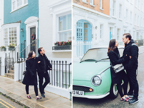 winter christmas couples engagement photo shoot London notting hill fog (3)