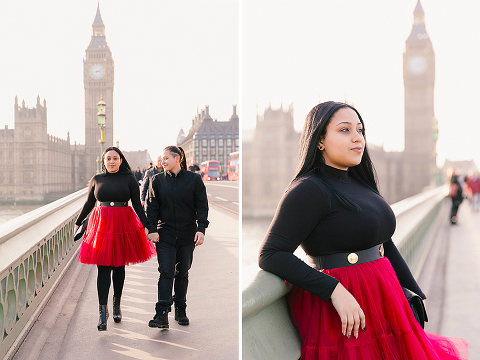 gay lesbian same sex couple photo shoot London Big Ben Westminster Valentines day (25)
