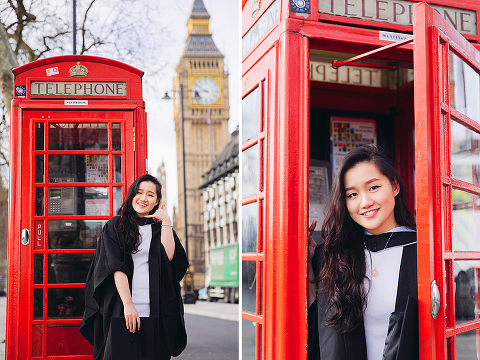 graduation london photo shoot portrait outdoor Big Ben Westminster street style (19)