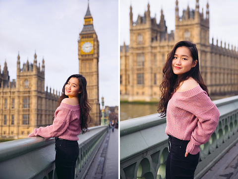 graduation london photo shoot portrait outdoor Big Ben Westminster street style (25)